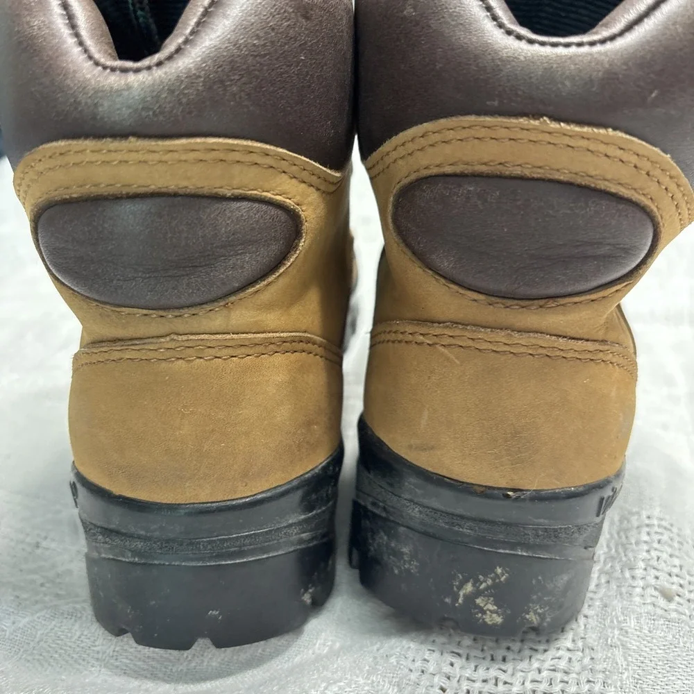Womens DANNER Brown Leather Waterproof Hiking Boots 48200 Vortex Size 6‎